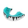 OPRO Self-Fit - Platinum Fangz - White/Black/Mint, Size: One Size, Colour: Weiss