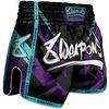 8 WEAPONS Muay Thai Shorts, Shift, cyber XXL, Size: 2XL, Colour: Schwarz