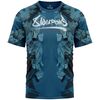 8 WEAPONS Functional T-Shirt, Hit 2.0, navy-black, XXL, Size: 2XL, Colour: Bleu Neon