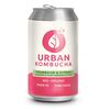 Thé pétillant bio 33cl Urban Kombucha (lot de 12) | Fruits Rouges Citron
