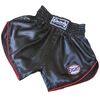 8 WEAPONS Muay Thai Short - Retrofight - Black-Red, Colour: Schwarz, Size: XXL