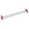 Adjustable retractable table tennis net