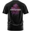 8 WEAPONS T-Shirt, Cobra Oversize, black, S, Size: S, Colour: Schwarz