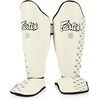Shin guards Fairtex SP5 Compétition, Size: L, Colour: Weiss