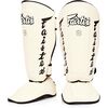 Shin guards Fairtex SP7 Twister Detachable, Size: S, Colour: Weiss