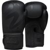 Boxing Glove F15 Matte Black-10OZ, Colour: Schwarz, OZ: 10oz