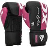 Boxing Gloves Rex F4 Pink/Black-10OZ, Colour: Rosa, OZ: 10oz