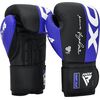 Boxing Gloves Rex F4 Blue/Black-10OZ, Colour: Blue, OZ: 10oz