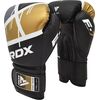 RDX F7 Ego Boxing Gloves, Colour: Gold, OZ: 8oz