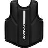Chest Guard F6 Matte White-L/XL, Colour: Schwarz, Size: L-XL