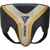 RDX T17 Aura Groin Guard, Size: S, Colour: Gold, Size: S