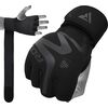 Grappling Glove Neoprene T15 Matte Black-L, Size: L, Colour: Schwarz