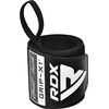 RDX Wrist Support Wraps for Weight Lifting, Size: One Size, Colour: Schwarz