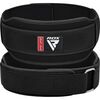 Weightlifting Belt RX5, Size: L, Colour: Schwarz