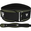 Weight Lifting Belt Eva Curve Rx3 Army Green-L, Size: L, Colour: Green