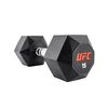 UFC Octago nDumbbell-15kg, Colour: Schwarz, Additional Weight: 15 kg