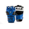 UFC MMA Open Palm Gloves, Colour: Blue, Size: S-M