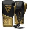 RDX K1 Mark Pro Fight Boxing Gloves, Colour: Gold, OZ: 10oz