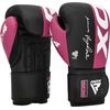 Boxing Gloves Rex F4 Pink/Black-12OZ, Colour: Rosa, OZ: 12oz