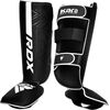 Shin Instep F6 Matte White-M, Size: M, Colour: Schwarz
