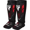 Neoprene Shin Instep IMMAF, Size: M, Colour: Rot