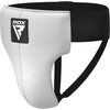 Groin Guard Rex Men White/Black-M, Size: M, Colour: Weiss