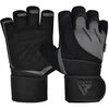 Gym Glove Micro Gray/Black Plus-L, Size: L, Colour: Grey