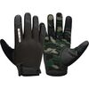 Gym Training Gloves T2 Full Army Green-L, Size: L, Colour: Green