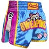 Muay Thai Shorts  - Meow Thai, Bekleidungsgrösse: XL, Farbe: Blau