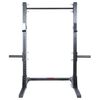 Station rack / cage à squat musculation pro en acier GladiatorFit | Noir 200 CM