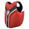Schutzplastron Aura Plus T-17 Red/Black, Farbe: Rot