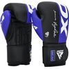 RDX F4 Boxhandschuhe – Komfort & Schutz, Farbe: Blau, OZ: 12oz