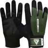 Fitness-Handschuhe W1 – Vollfinger, Bekleidungsgrösse: XL, Farbe: Grün