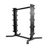 Rack de rangement en acier pour 10 haltères longs caoutchouc GladiatorFit