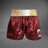 Venum Muay Thai Shorts Classic Bordeaux/Gold L, Bekleidungsgrösse: L, Farbe: Rot