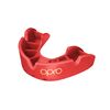 OPRO Self-Fit Junior Bronze Mouthguard – Red, Taille: Taille unique, Couleur: Rouge