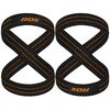 RDX Gym Lifting Cotton Straps, Size: M, Colour: Orange