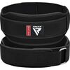 Weightlifting Belt RX5, Size: XL, Colour: Schwarz