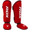 Paratibie RDX T1 – Rosso/Bianco – L, Taglia: L, Colore: Rosso 