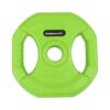 Pump rubber weight discs with Ø 31mm handles (set of 2) | 2.5 KG, Colour: Green, Additional Weight: 2.5 kg