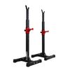 Adjustable bar rests 100 to 170 cm (set of 2)