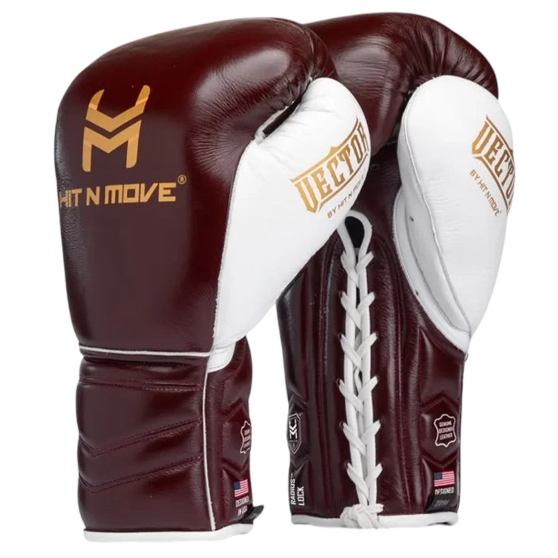 Boxing Gloves Vector HitnMove Wine 14oz