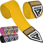 Bandages de boxe professionnels, Couleur: Jaune