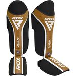 RDX Schienbeinschoner Aura Plus T-17 XL, Bekleidungsgrösse: XL, Farbe: Schwarz