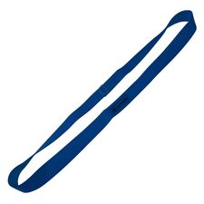 Team necklace with scratch in cotton 110x3cm | Blue