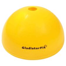 Weighted base for Ø 25mm markers | Yellow