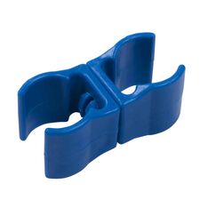 Fixing clip for Ø 25mm milestones | Blue