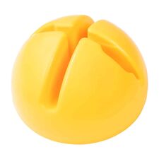 Weighted base with hoop notch | Yellow