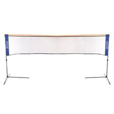 Portable badminton net 300cm with adjustable height 75-155cm