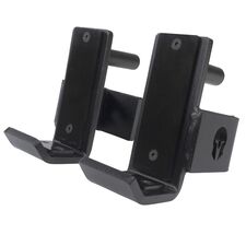 J-Hooks" steel bar supports for rack (set of 2) | 2.5 CM